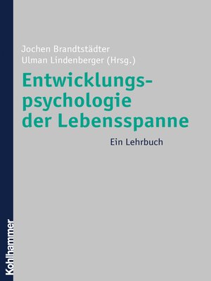 cover image of Entwicklungspsychologie der Lebensspanne